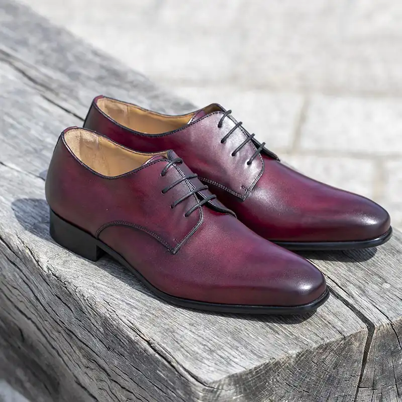 Derby homme bordeaux - Lombard Upster